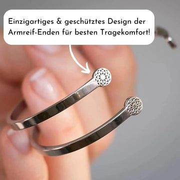 Gemeinsam unbesiegbar Armreif Simple Pledge